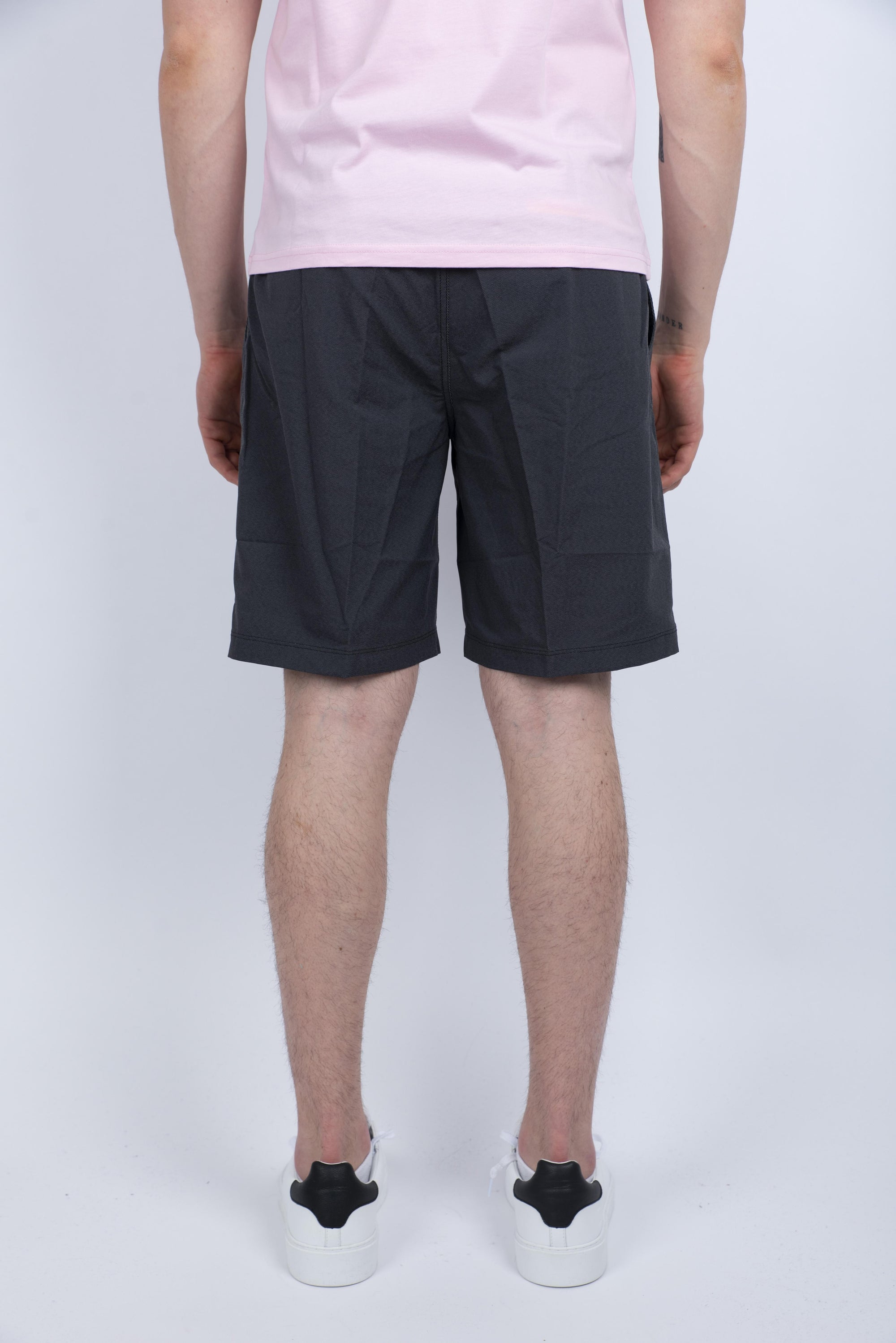 Shorts cargo in tessuto Quick Dry Nero M009WKP8700 00401 SUNDEK