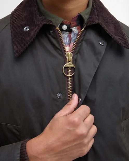 Giacca classica cerata Bedale MWX0010 OL71 BARBOUR