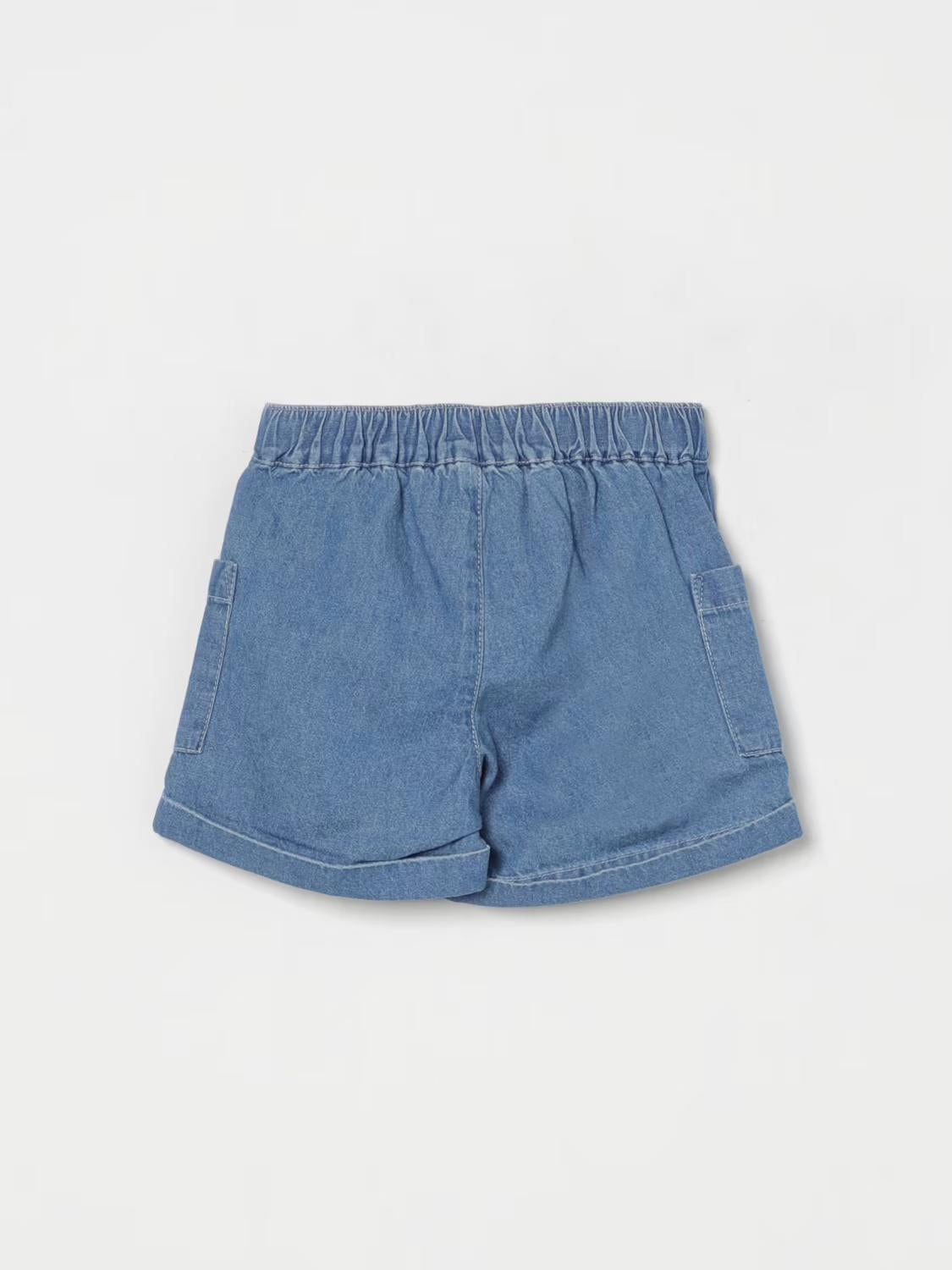 Pantaloncino in denim Teddy Bear MUQ019L0E13 40933 MOSCHINO BABY