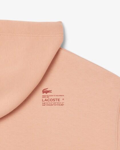 Felpa con cappuccio corta SF0281 ZIH LACOSTE