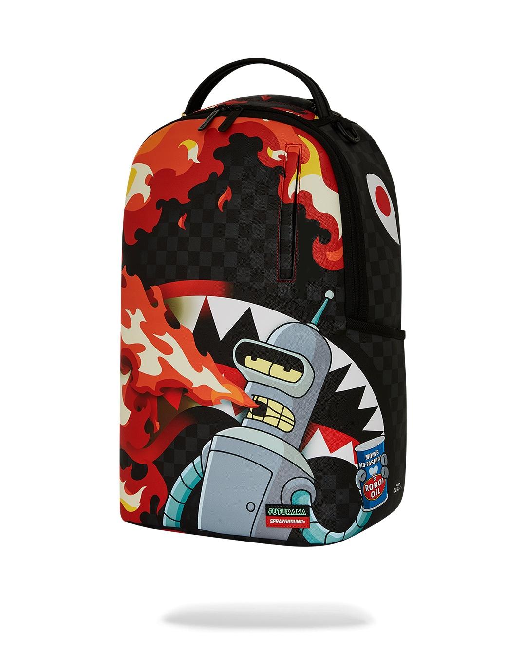 Zaino bender fire drama 910B7795 NSZ SPRAYGROUND