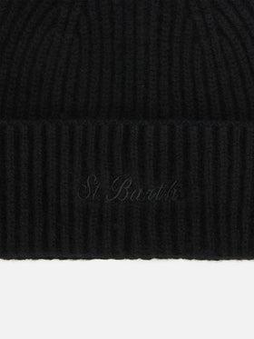Berretto moss a coste con ricamo MOS0004 00037I MC2 SAINT BARTH