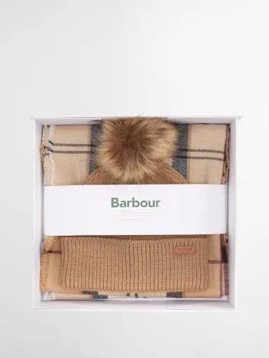 Set regalo Berretto Dover & Sciarpa Hailes LGS0054 BE31 BARBOUR