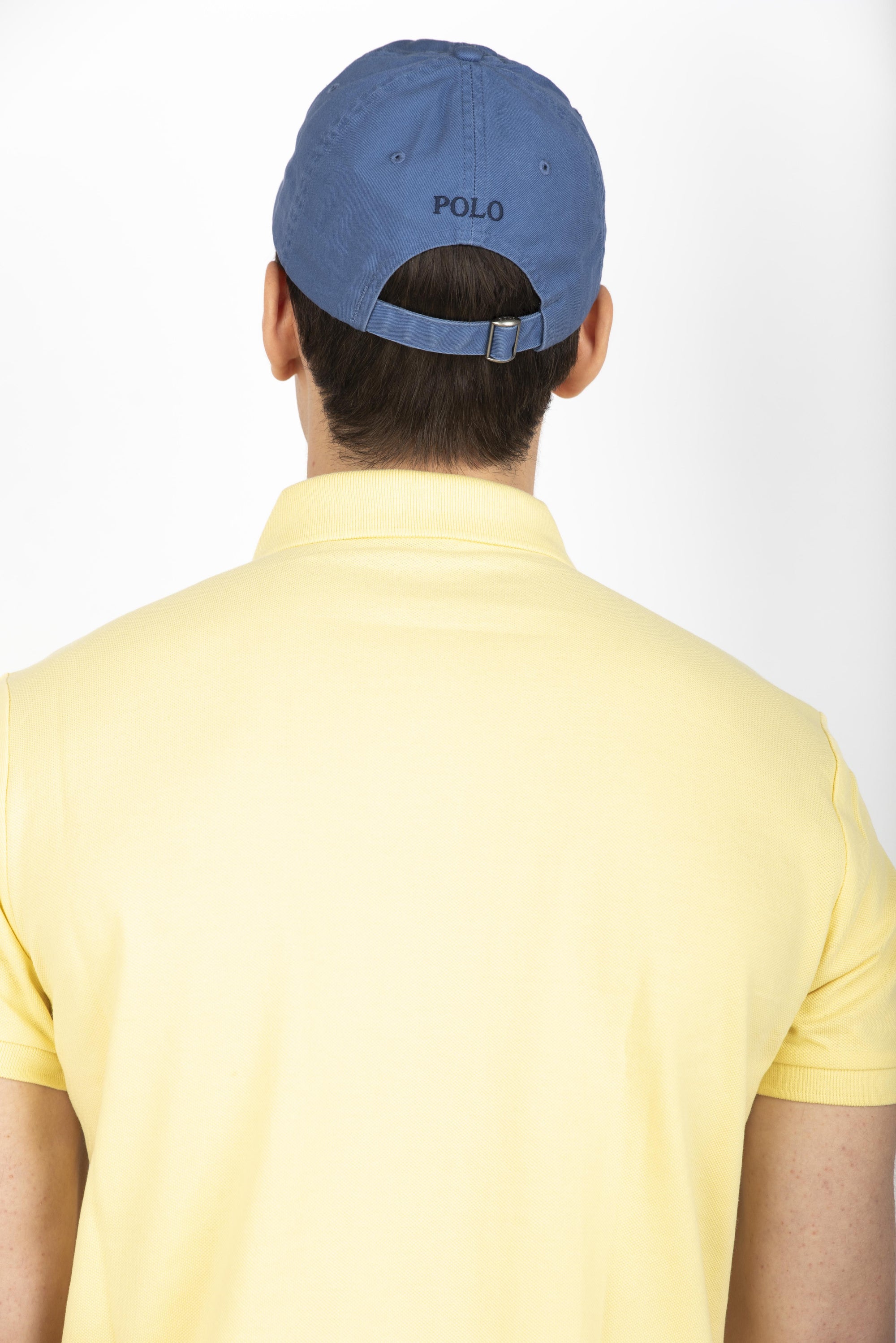 Cappellino in chino di cotone blu 710667709 148 POLO RALPH LAUREN