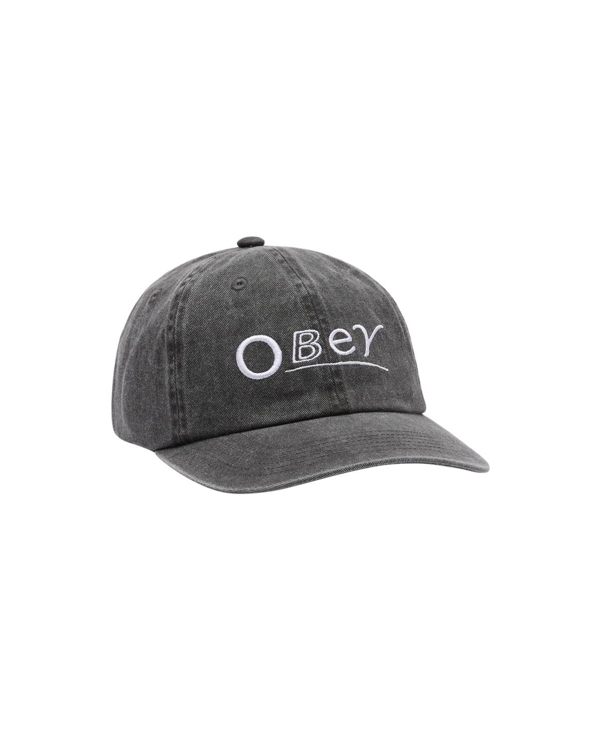 Cappello Pigment Obey Headlines 100580420 BLK OBEY