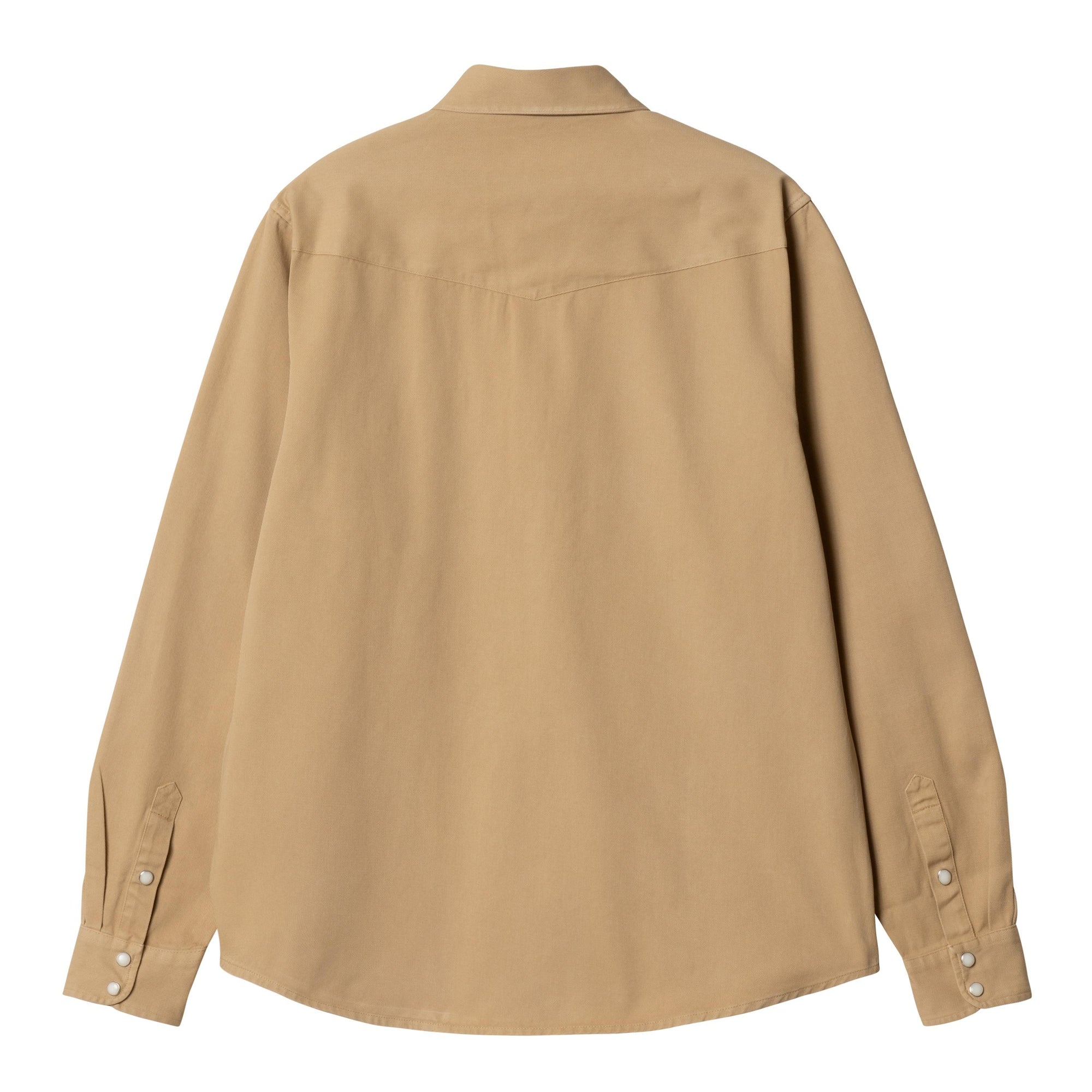 L/S Santa Fe Shirt fleur de sel I034384 07EGD CARHARTT WIP