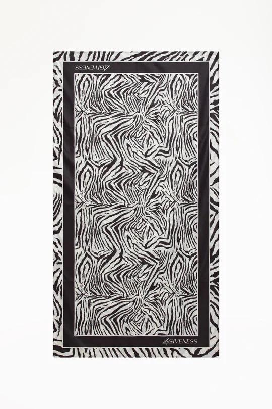 Telo mare in microfibra zebra night 125WACTE4914 200 4GIVENESS