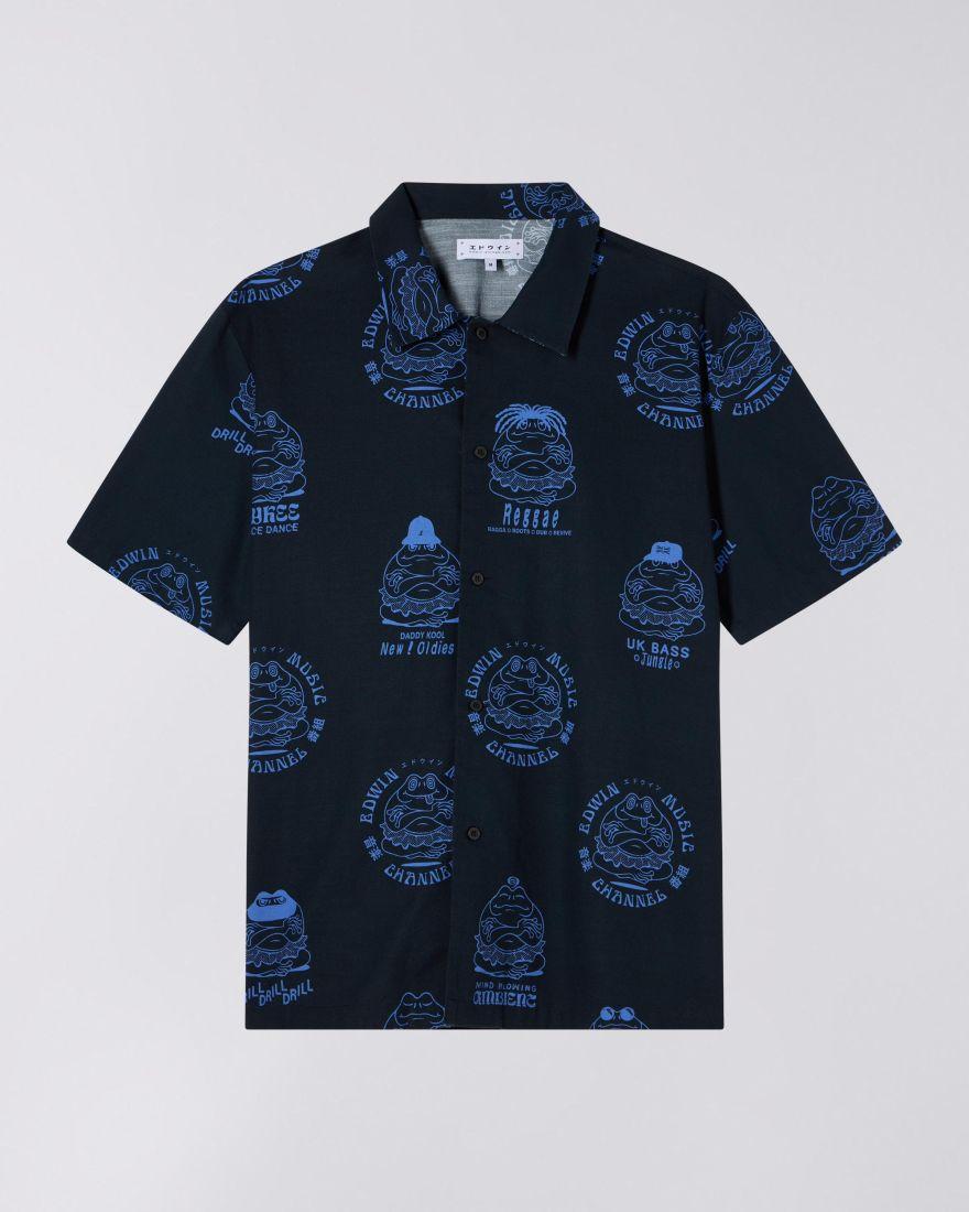 EMC Shirt SS navy I034969 0867 EDWIN