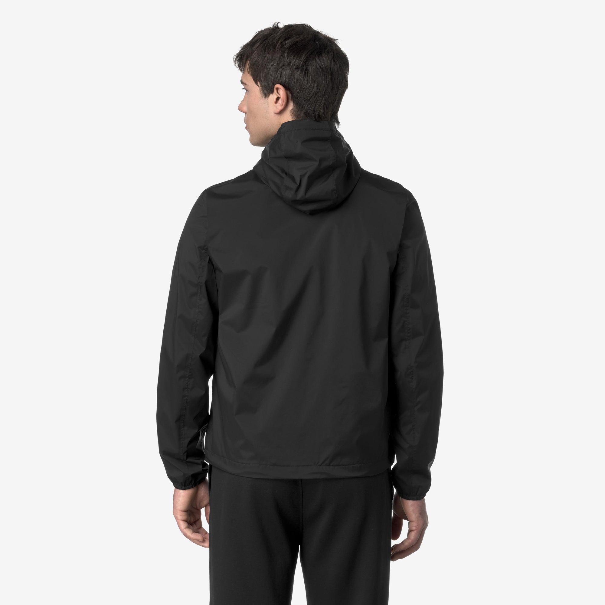 Giacca Slim Fit Uomo Nero Resistente alle Intemperie K3123UW USY K-WAY