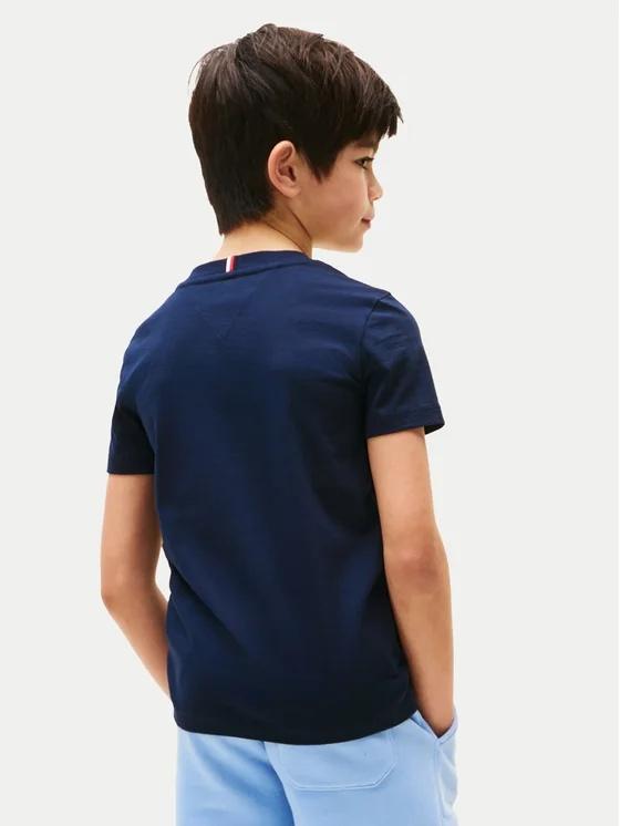 T-shirt con logo firma THKB0KB09725T C1G TOMMY HILFIGER