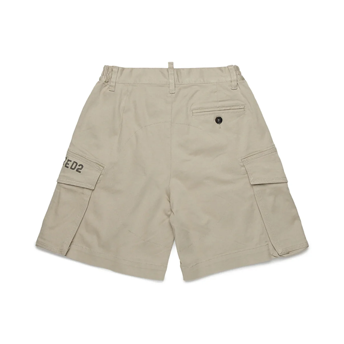 D2Kids Junior Workwear Shorts Beige DQ2773D0093 DQ717 DSQUARED2