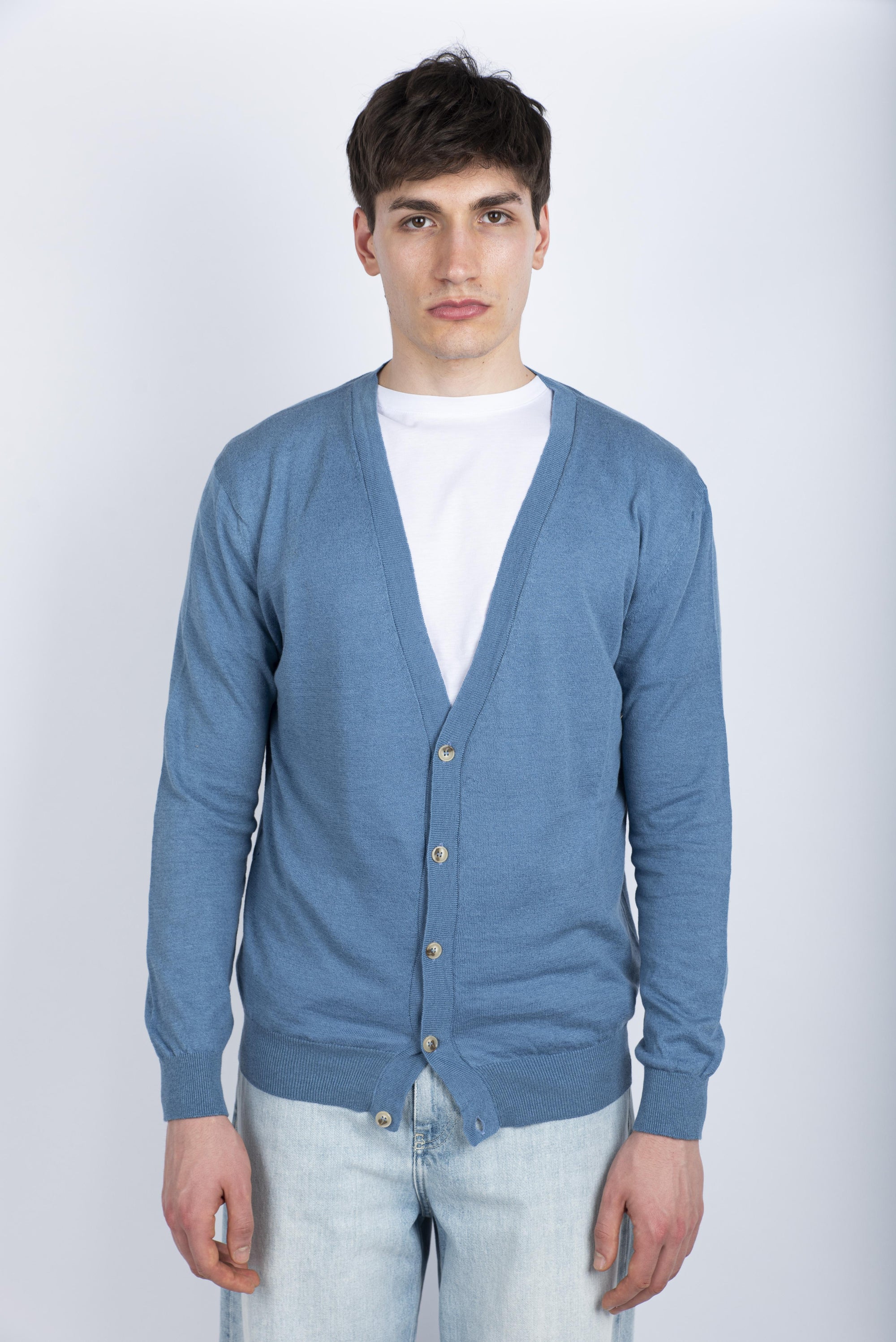 Cardigan Avio Amaranto Uomo B9D0007 DU86M AMARANTO