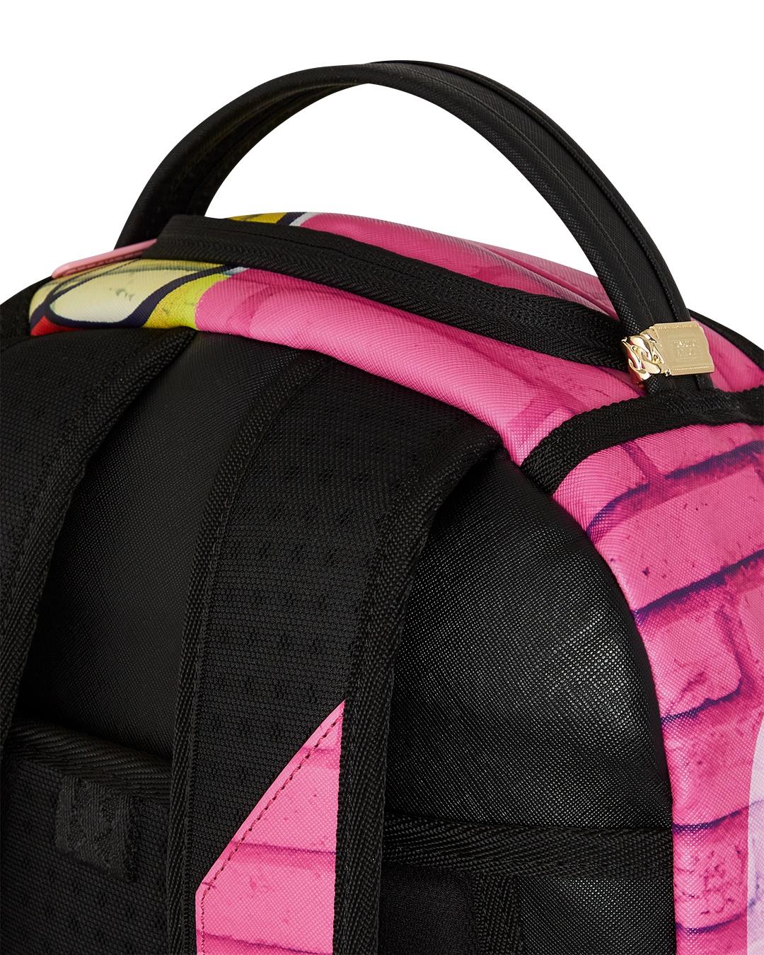 Zaino pink panther painting over graffiti 910B7007 NSZ SPRAYGROUND