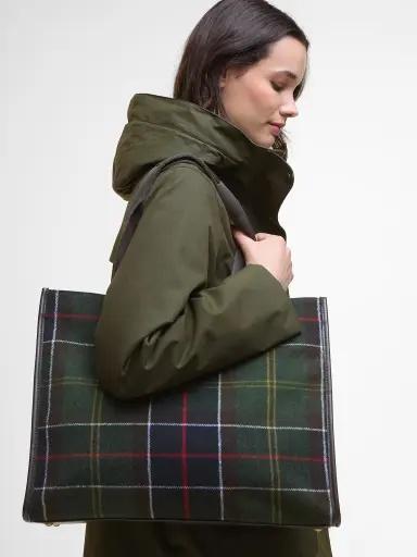 Borsa tote Turnberry in tartan LBA0424 OL91 BARBOUR