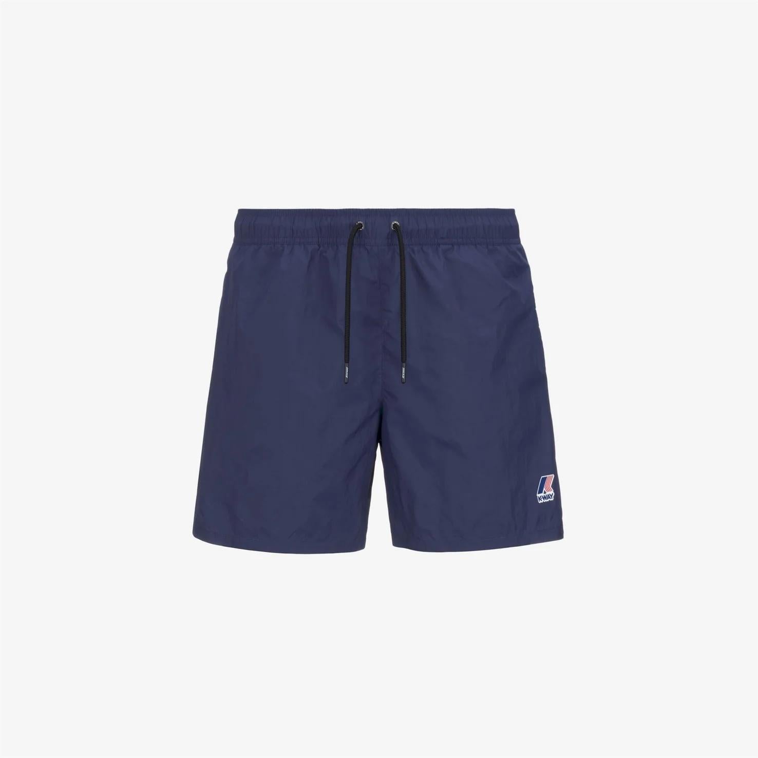 Costume da bagno da uomo ripiegabile blu con slip in rete K31357W 867 K-WAY