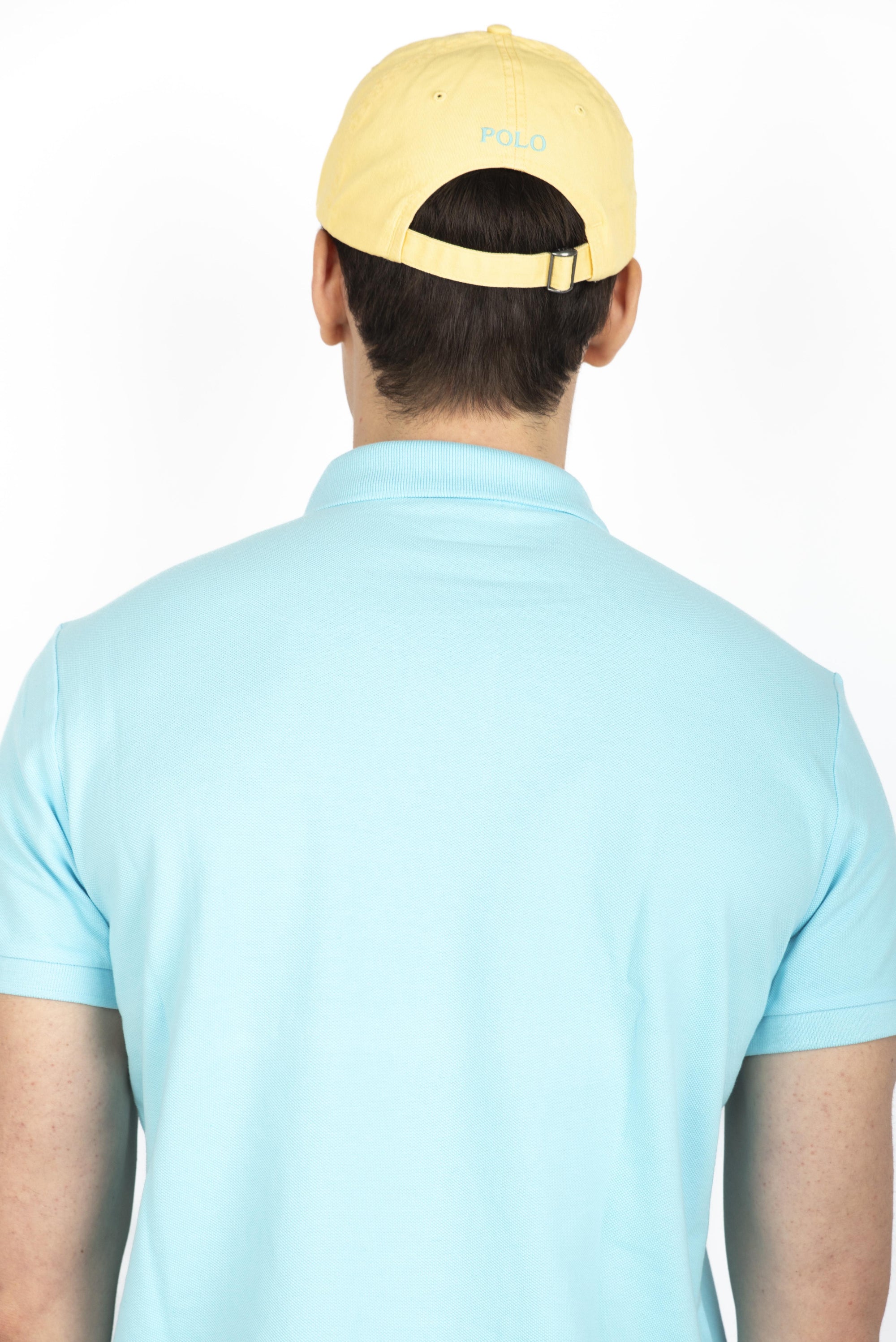 Cappellino in chino di cotone giallo 710667709 043 POLO RALPH LAUREN