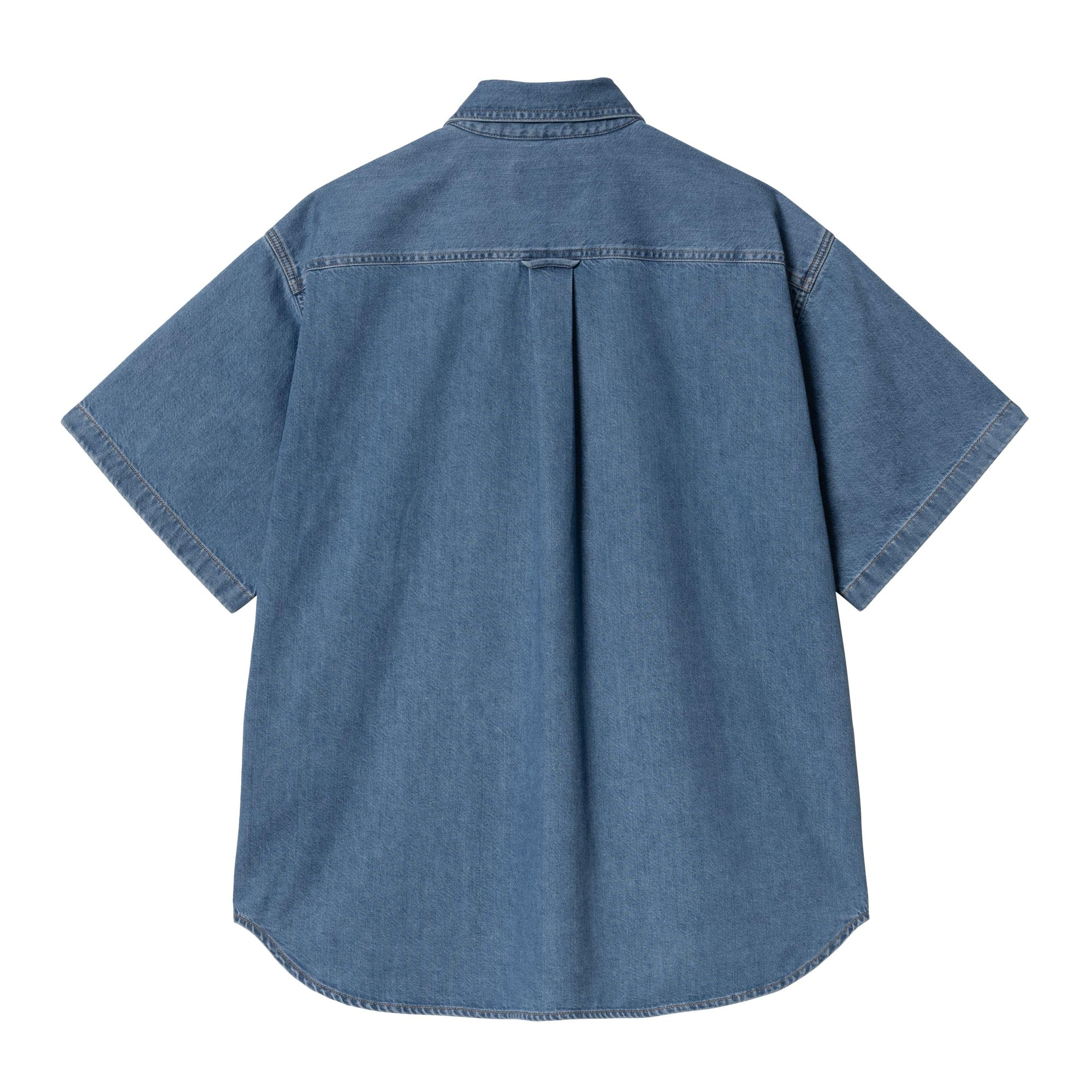 S/S Lucas Shirt blue stone washed I034575 0106 CARHARTT WIP