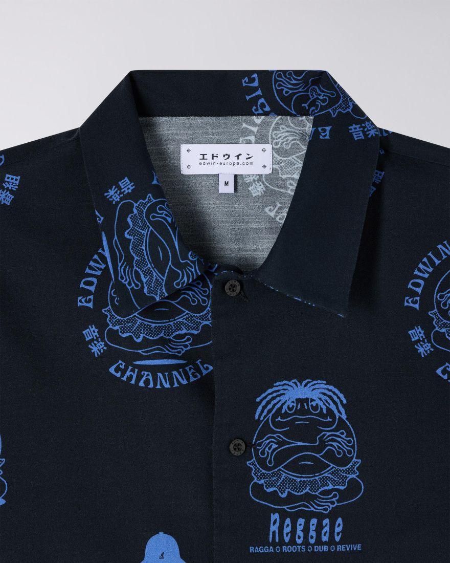 EMC Shirt SS navy I034969 0867 EDWIN