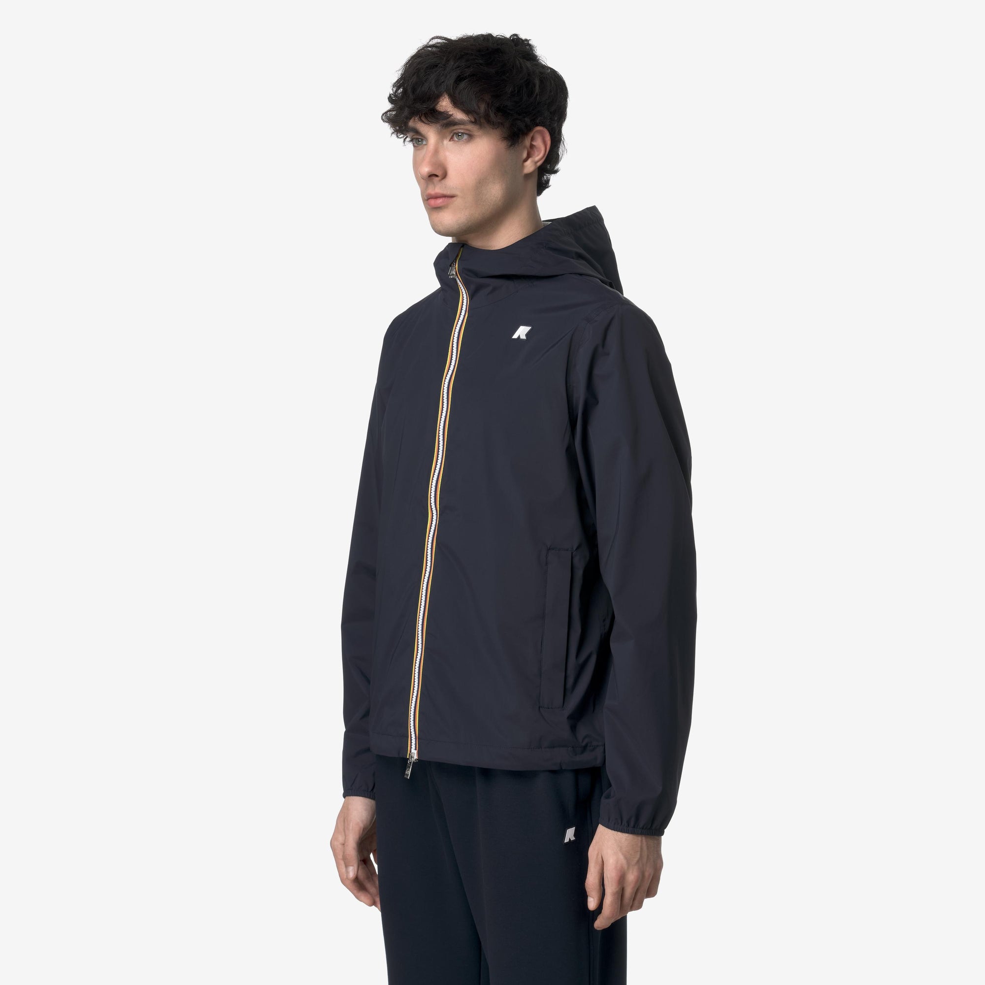 Giacca Slim Fit Uomo blu Resistente alle Intemperie K3123UW K89 K-WAY