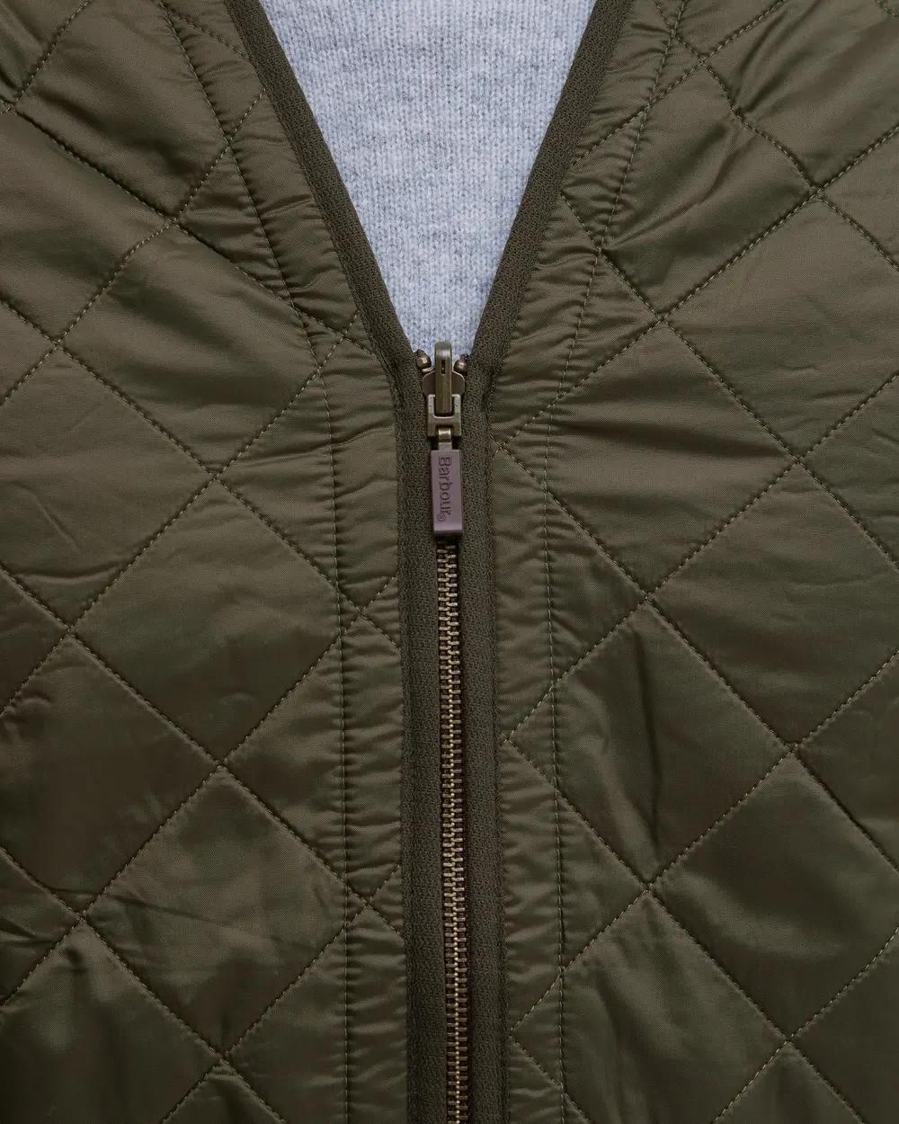 Gilet trapuntato/fodera con zip Polarquilt MLI0002 OL91 BARBOUR