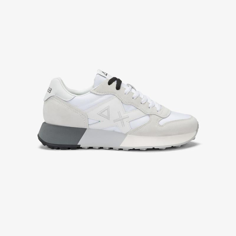 Sneaker bicolor in nylon e suede Z35112 0101 SUN68 SHOES