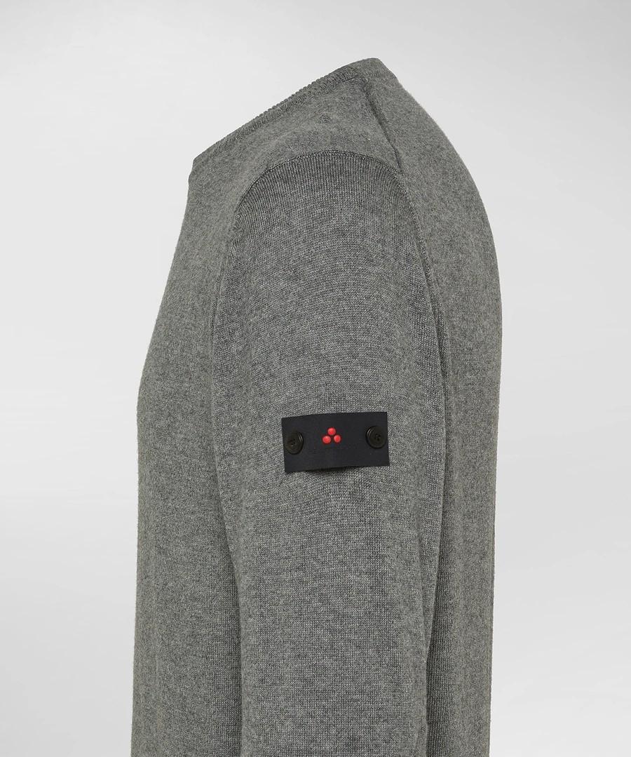 Maglione in lana e cotone exmoor 07 PEU5611 743MG PEUTEREY