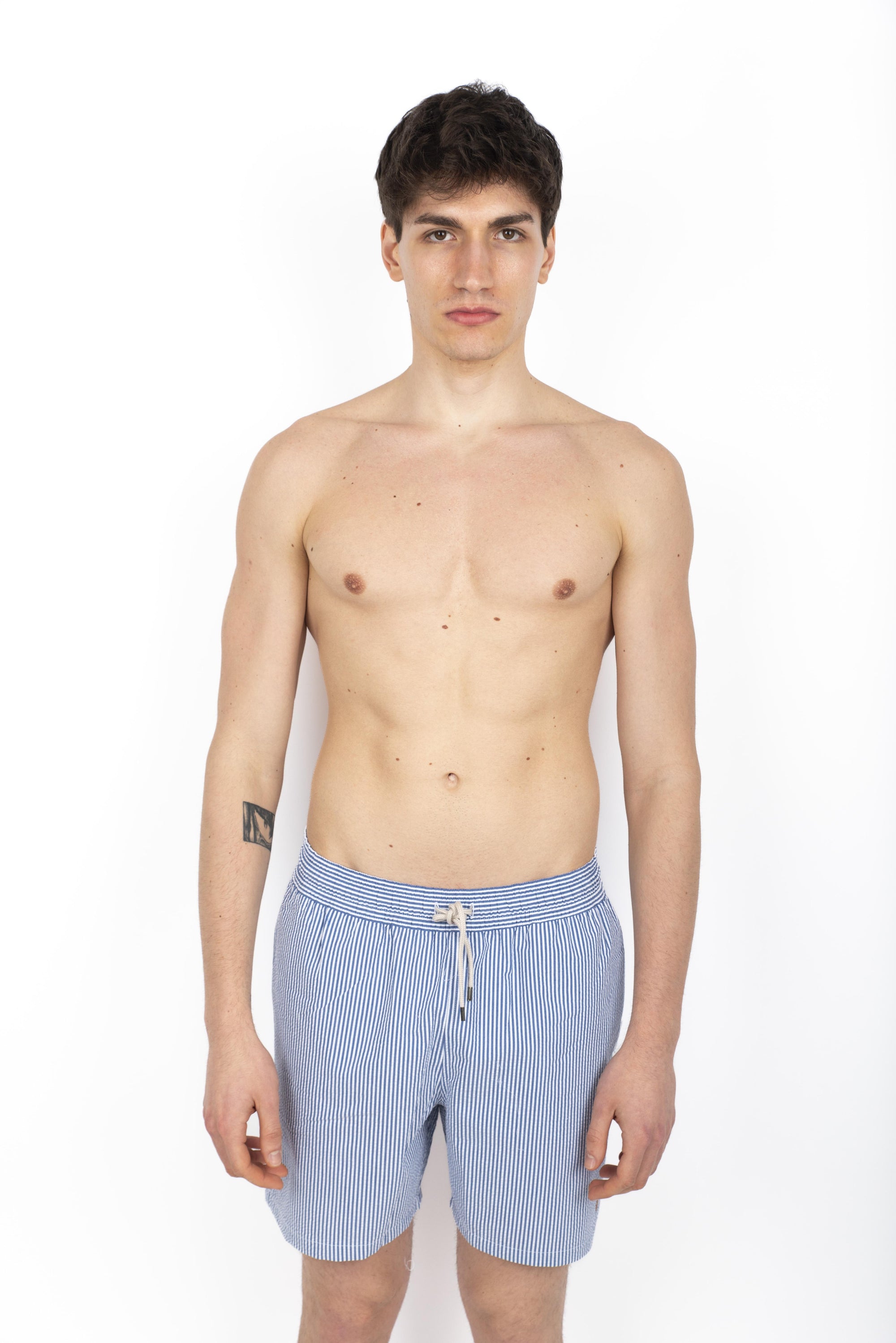 Boxer da mare Traveler classici Seersucker Royal crociera 710957784 001 POLO RALPH LAUREN