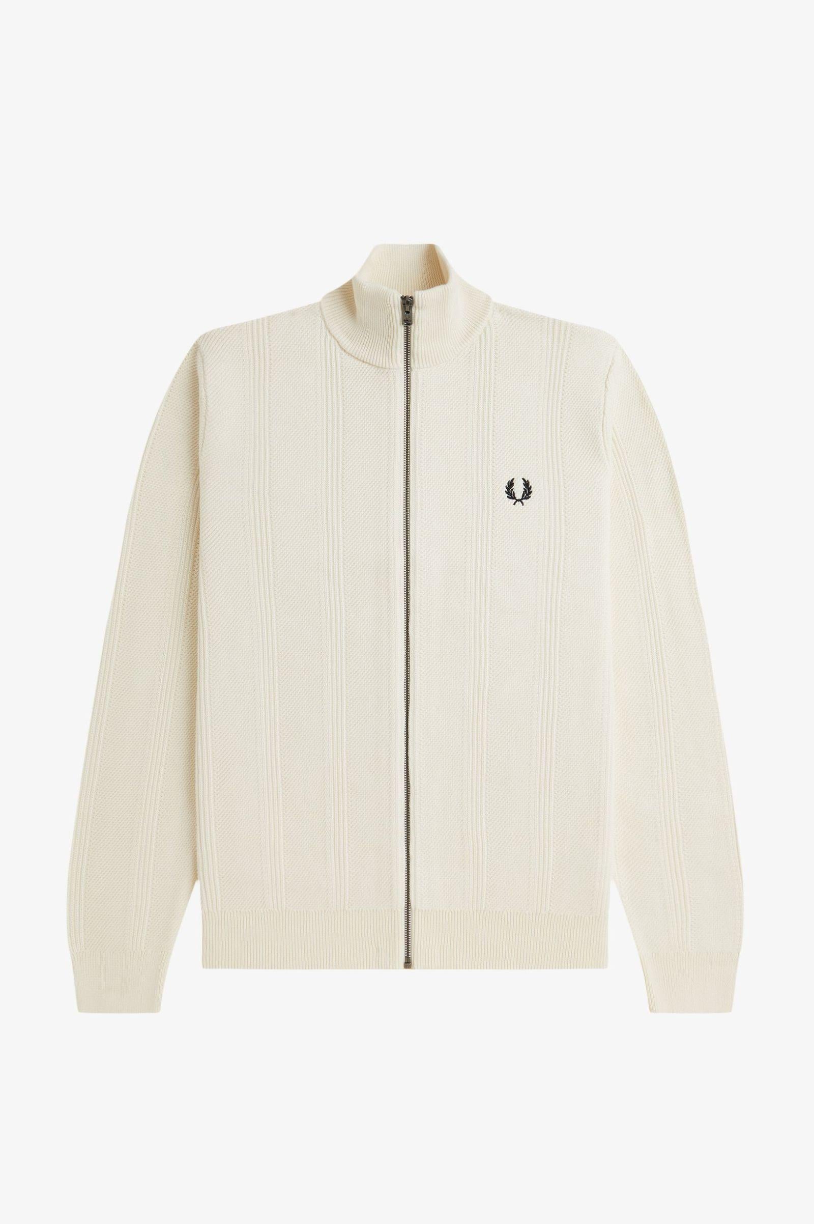Cardigan textured K130455 560 FRED PERRY