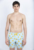 Costume da bagno da uomo Gustavia di lunghezza media con stampa paperelle
