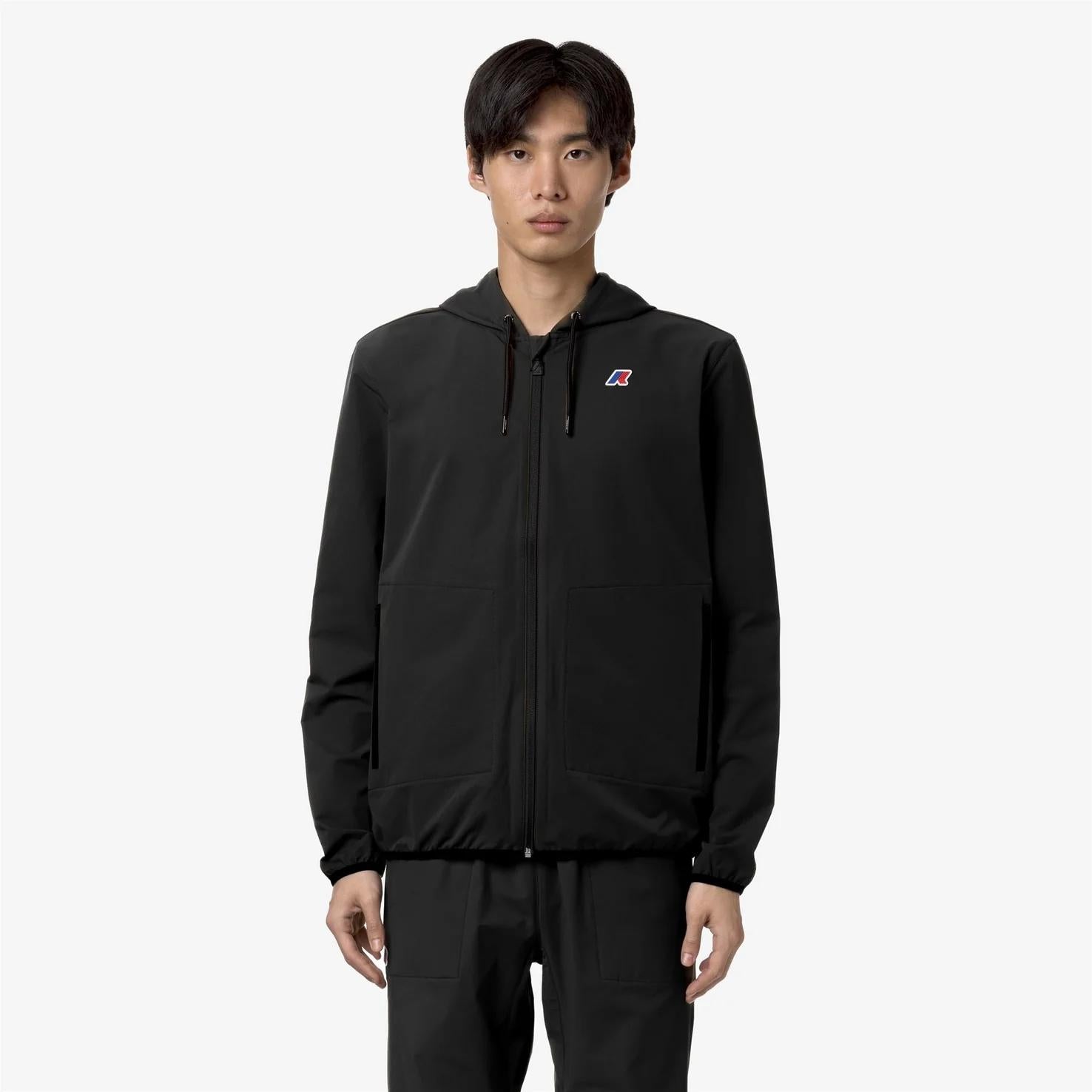 Giacca in pile da viaggio ripiegabile unisex nero K2122YW USY K-WAY