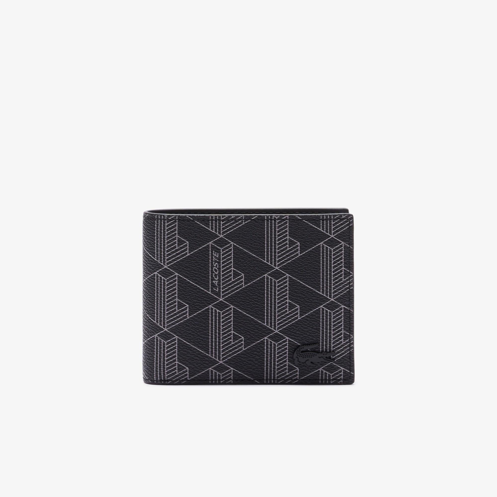 Portafoglio con stampa monogramma NH4844 H45 LACOSTE ACCESSORI