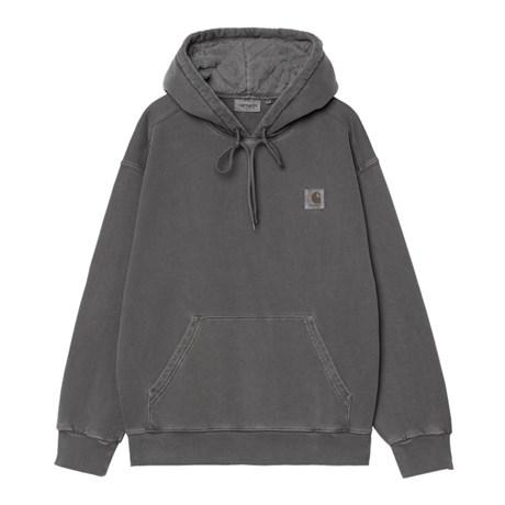 Hooded Nelson Sweatshirt graphite I029963 87GD CARHARTT WIP