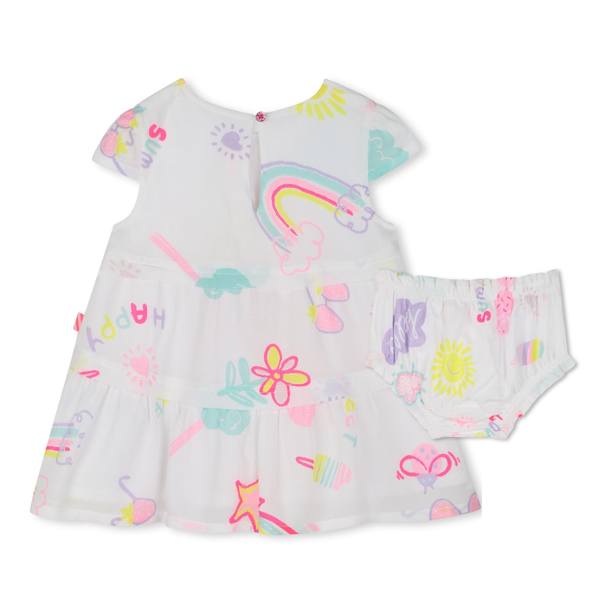 Set abito stampa all-over U20816 10PA BILLIEBLUSH
