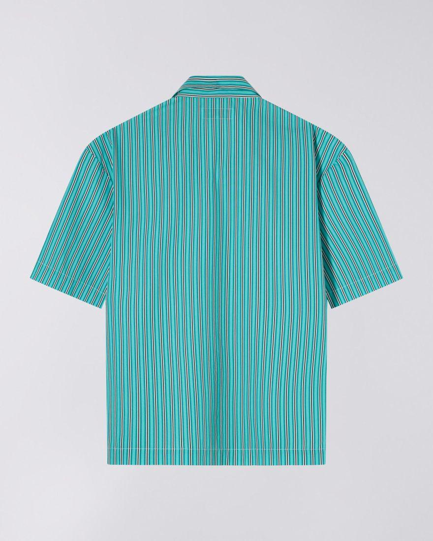 Saga Shirt SS verde acqua I034965 2LE67 EDWIN