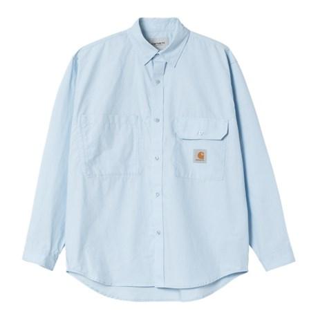 L/S Irwin Shirt air sky I034530 2P5XX CARHARTT WIP