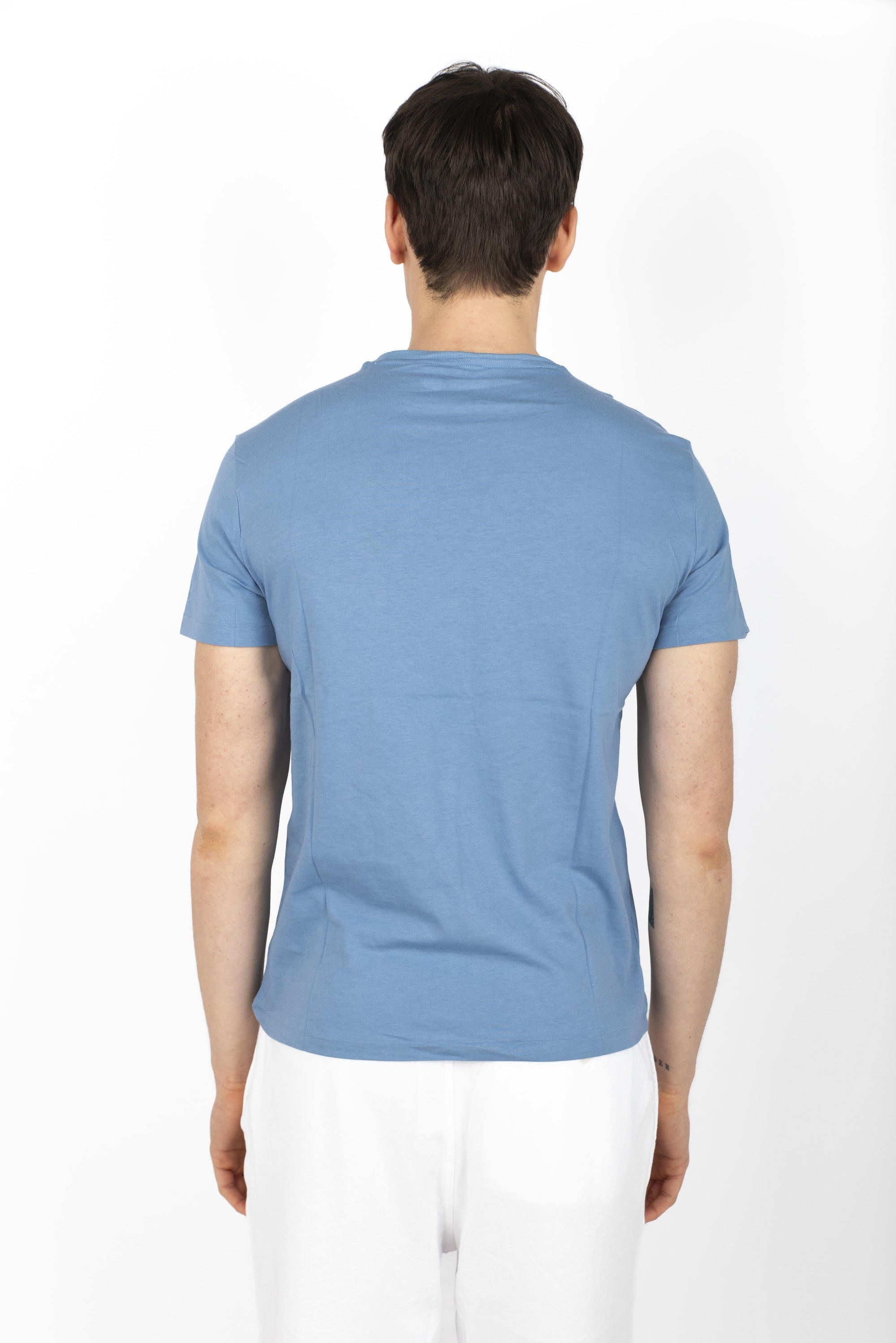 Maglietta in jersey Custom Slim-Fit campus blue 710671438 408 POLO RALPH LAUREN