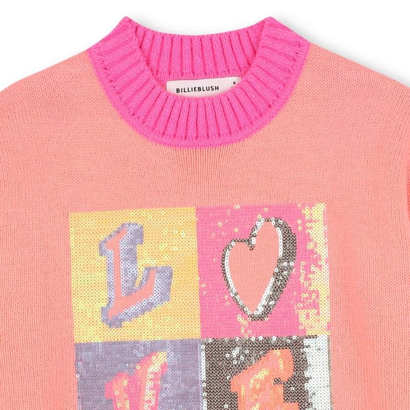Abito a maniche lunghe U21283 408 BILLIEBLUSH