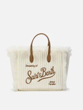 Borsa colette wool rib COL0039 01045I MC2 SAINT BARTH