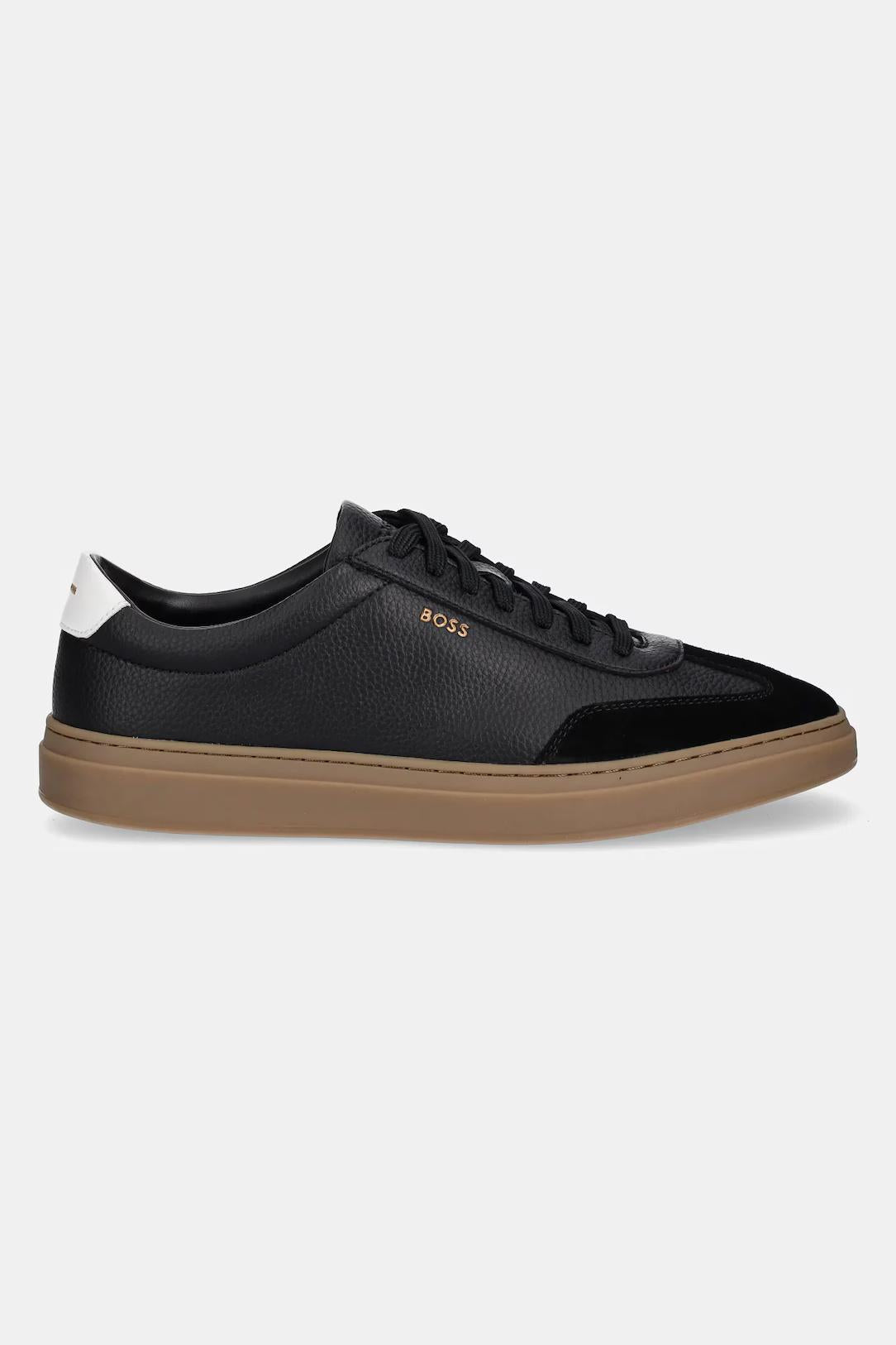 Sneakers in pelle 50552852 012 BOSS SHOES