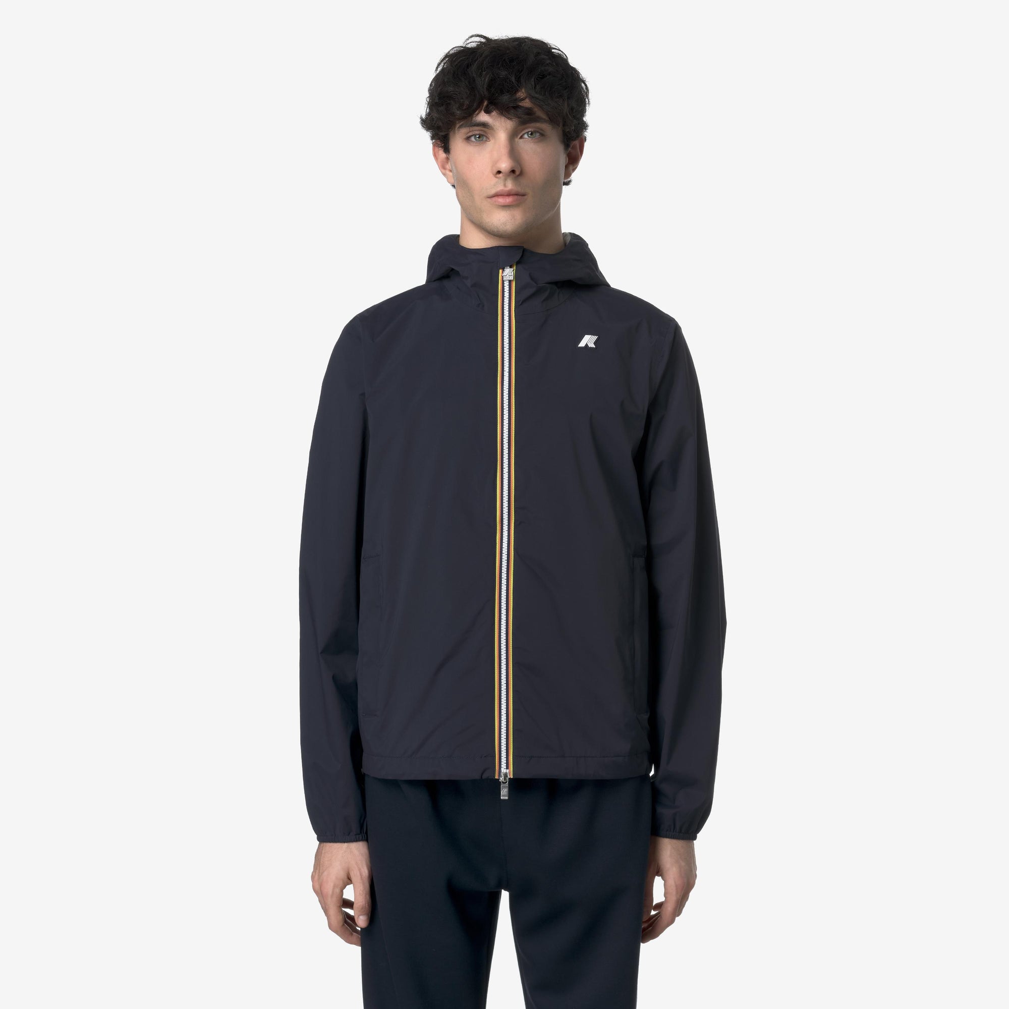 Giacca Slim Fit Uomo blu Resistente alle Intemperie K3123UW K89 K-WAY