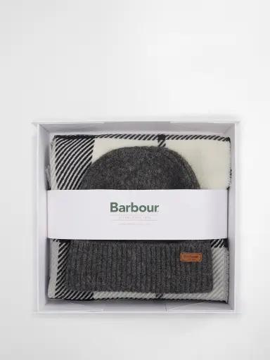 Set regalo berretto Pendle e sciarpa Blair LGS0094 GY31 BARBOUR