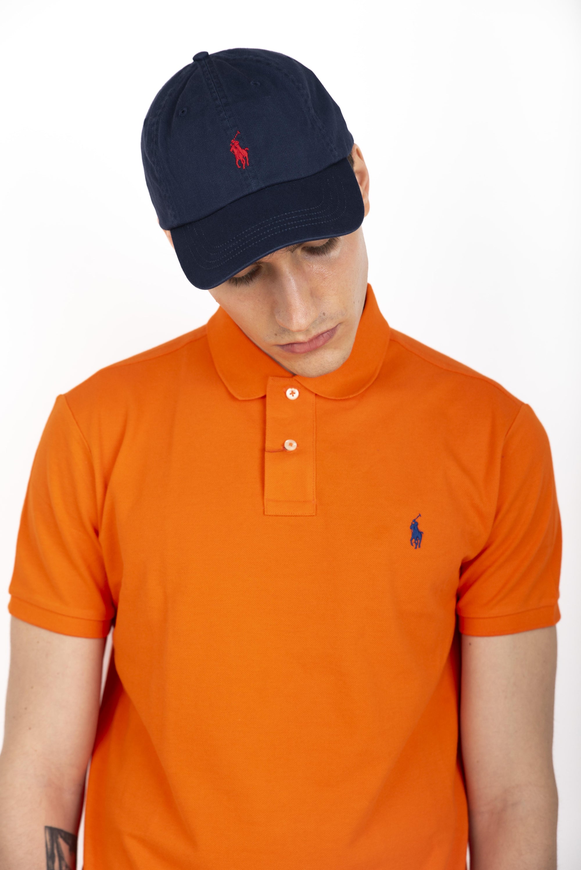 Cappellino da baseball in chino navy 710548524 014 POLO RALPH LAUREN