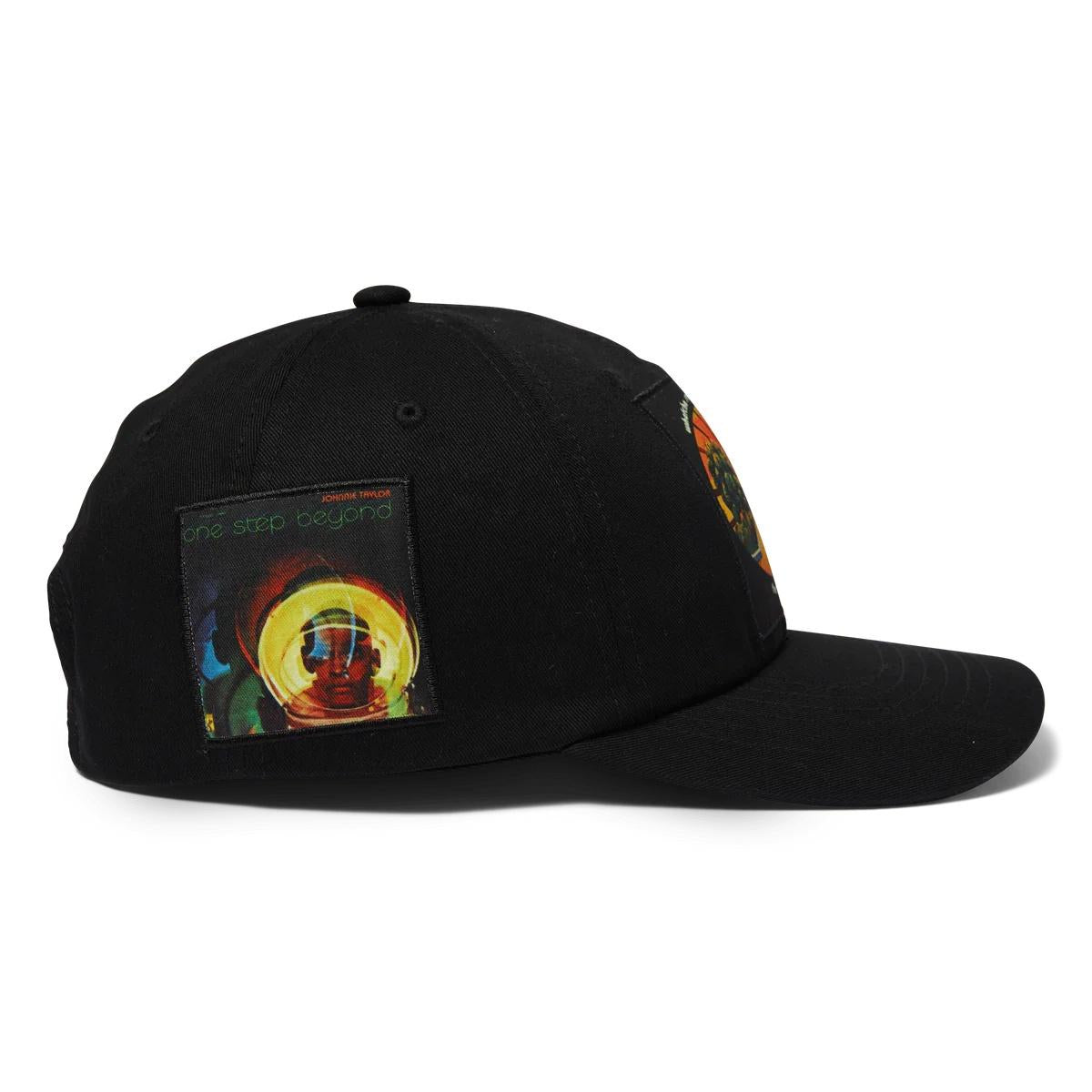 HUF x Stax Patches Snapback Hat HT00847 BLACK HUF