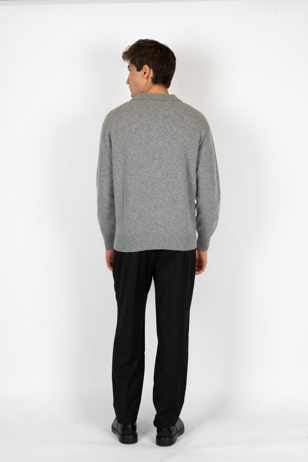 Maglioncino polo B9F0009 FU93M AMARANTO 