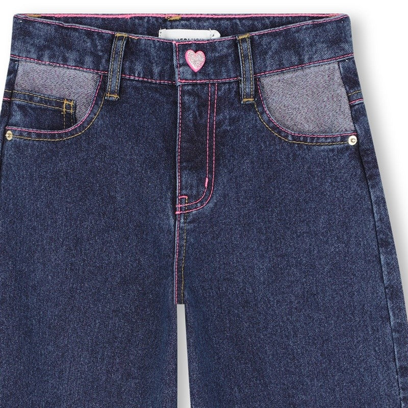 Pantaloni in denim U21330 Z22 BILLIEBLUSH 