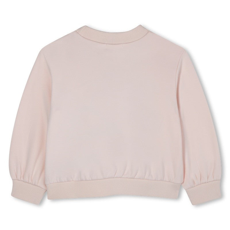 Felpa in pile U21371 47V BILLIEBLUSH 