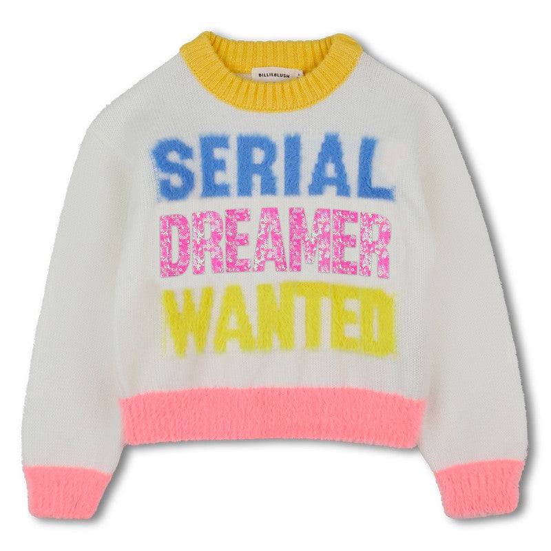 Maglione lavorato a maglia U21386 121 BILLIEBLUSH 