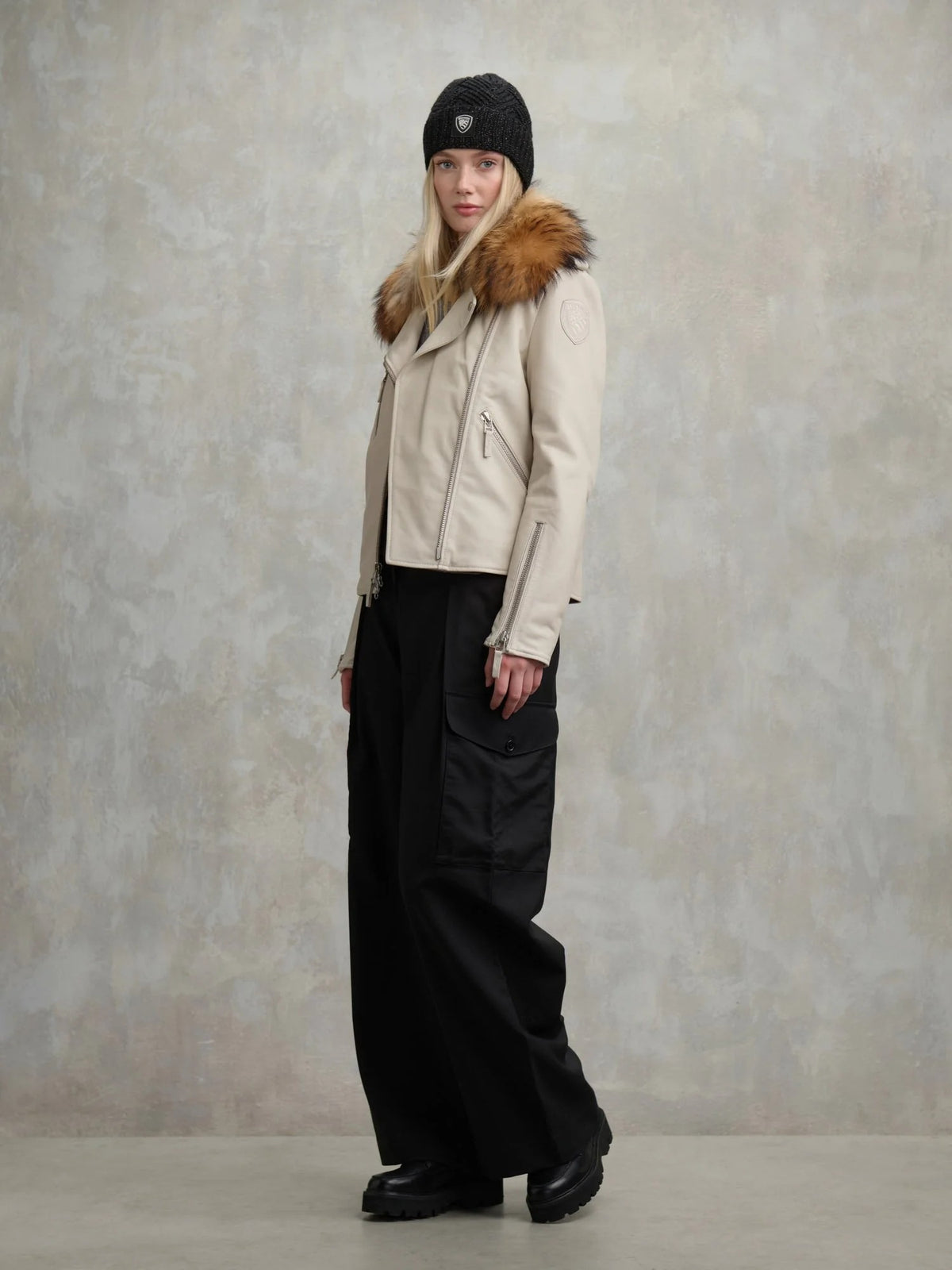 Chiodo con pelliccia Cherry 25WBLDL01340 129 BLAUER 