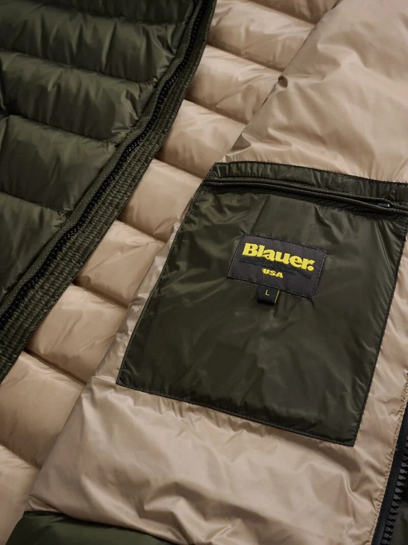 Piumino acton 25WBLUC03086 678EI BLAUER 