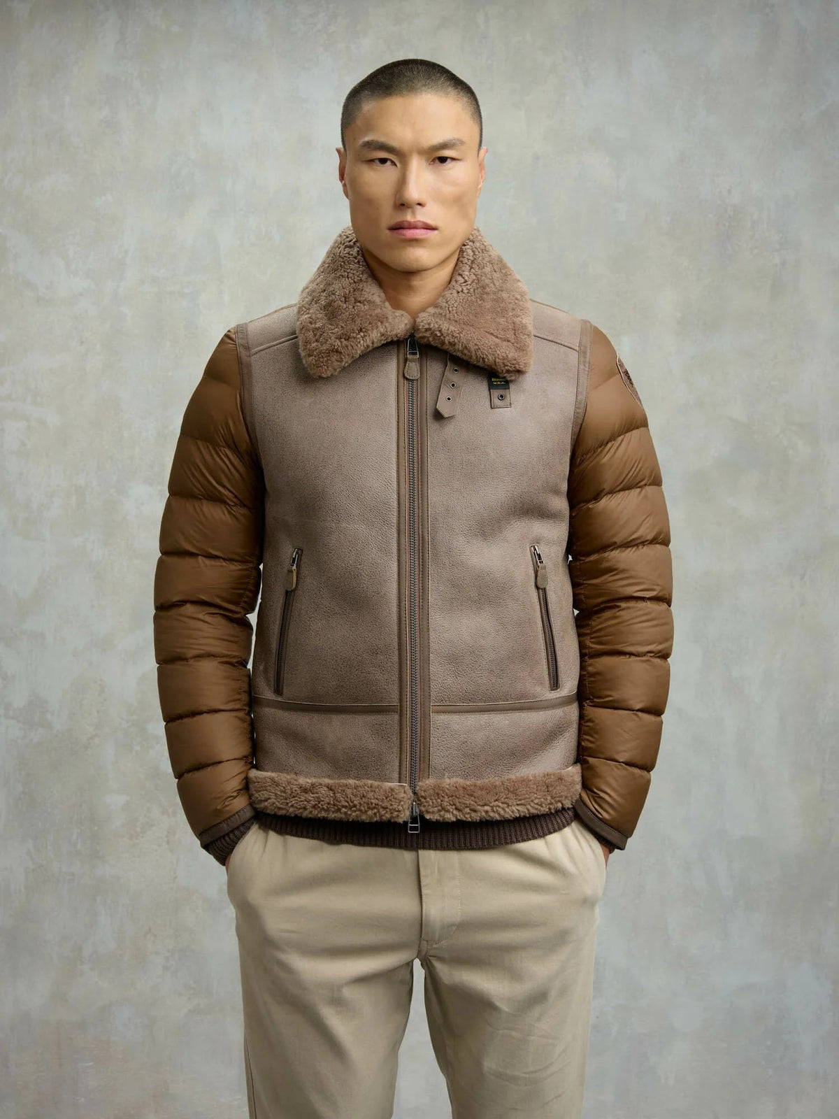 Piumino fenner 25WBLUL01333 341 BLAUER 